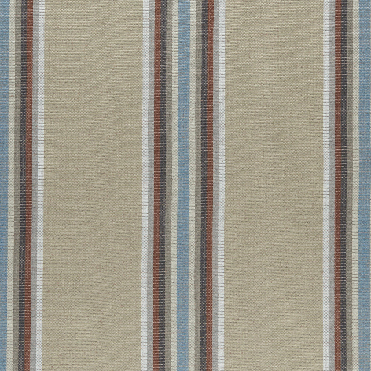 Clarke & Clarke IMANI CINNABAR/AQUA Fabric