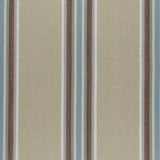 Clarke & Clarke IMANI CINNABAR/AQUA Fabric