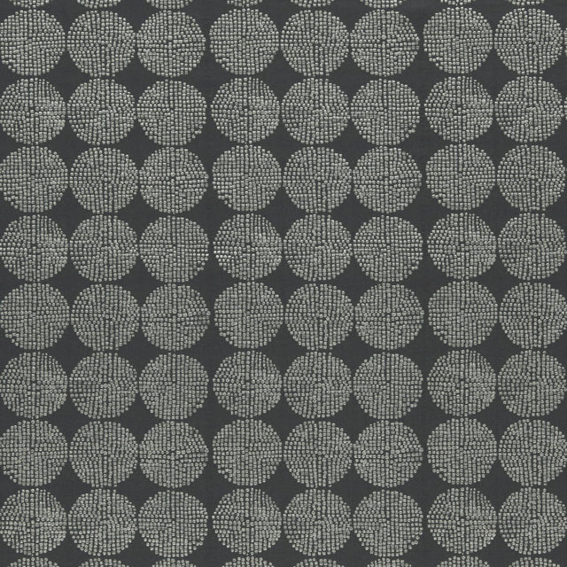 Clarke & Clarke KIKO CHARCOAL Drapery Fabric
