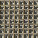 Clarke & Clarke ONI CHARCOAL/CINNAMON Drapery Fabric