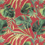 Clarke & Clarke MONKEY BUSINESS ROUGE Fabric