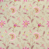 Clarke & Clarke DELAMERE RASPBERRY Drapery Fabric
