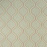 Clarke & Clarke LAYTON PINK/APPLE Drapery Fabric