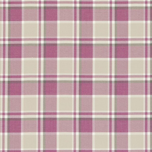 Clarke & Clarke BOWLAND RASPBERRY Fabric