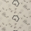 Clarke & Clarke CHATSWORTH CHARCOAL Drapery Fabric