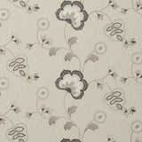 Clarke & Clarke CHATSWORTH CHARCOAL Drapery Fabric