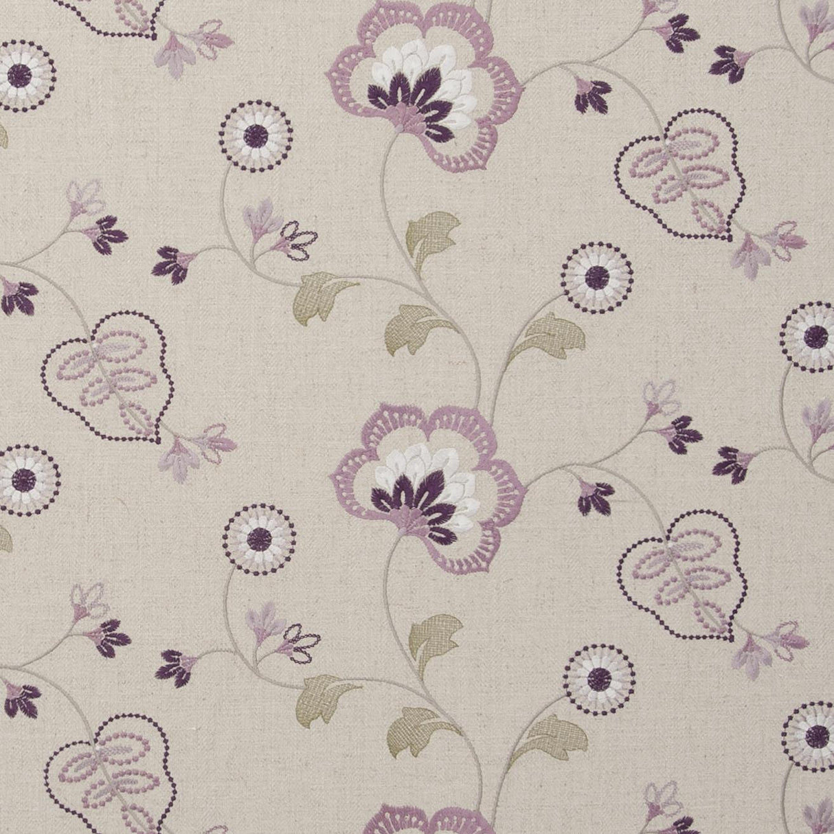 Clarke & Clarke CHATSWORTH ORCHID Drapery Fabric