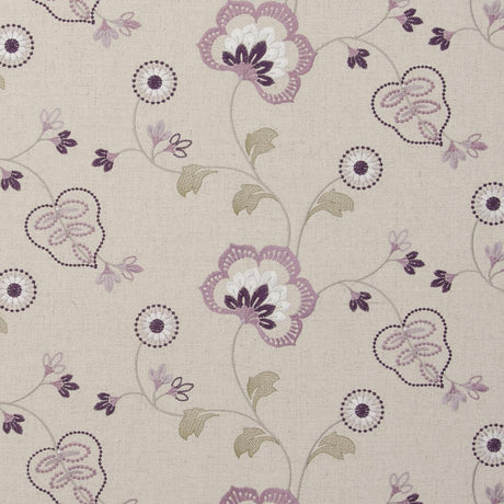 Clarke & Clarke CHATSWORTH ORCHID Drapery Fabric