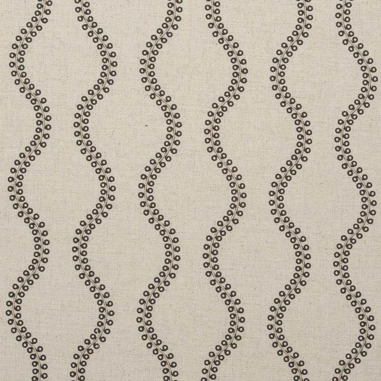 Clarke & Clarke WOBURN CHARCOAL Drapery Fabric