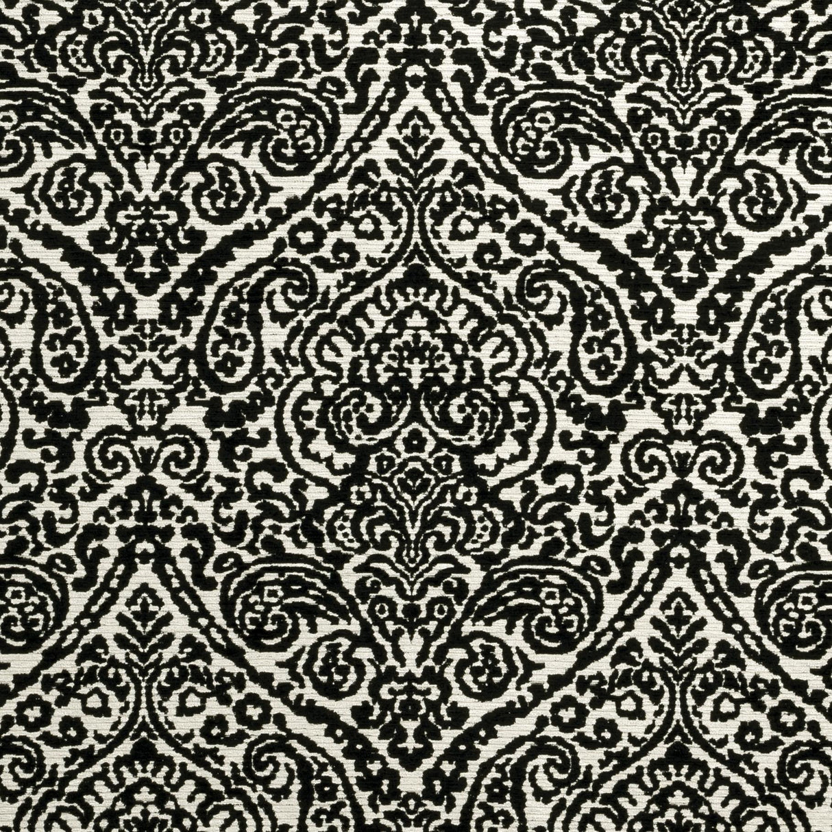 Clarke & Clarke BW1023 BLACK/WHITE Fabric