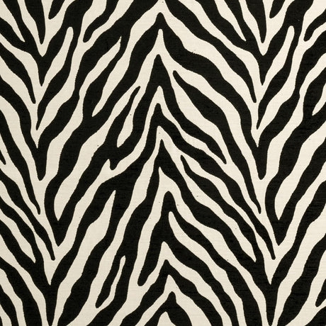 Clarke & Clarke BW1029 BLACK/WHITE Upholstery Fabric