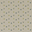 Clarke & Clarke HEALEY TEAL/ACACIA Drapery Fabric