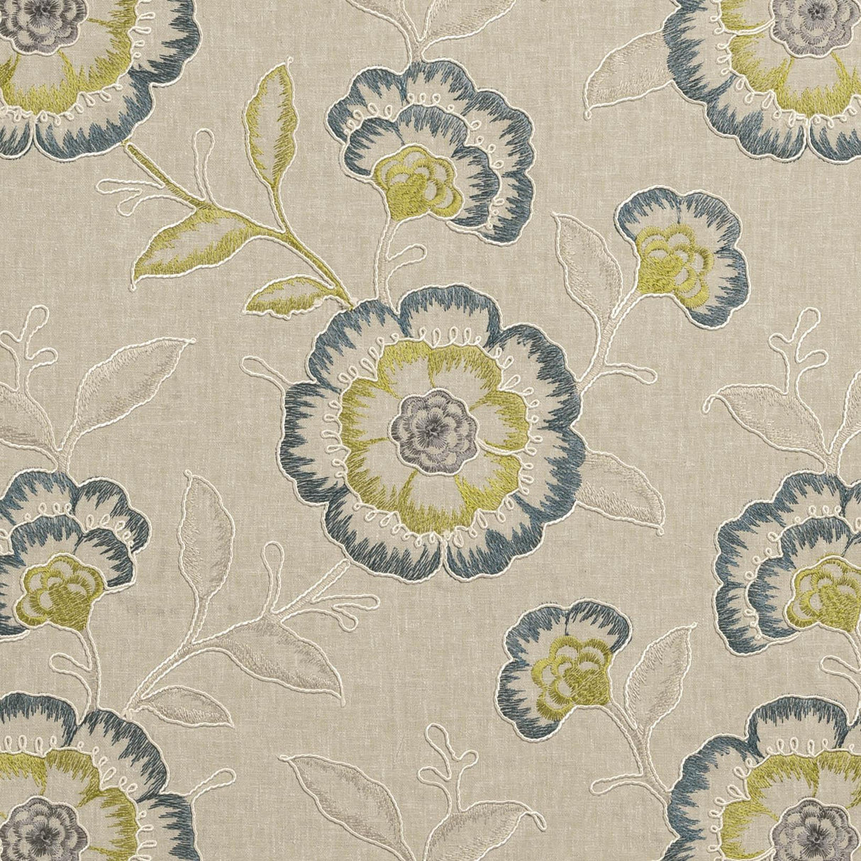 Clarke & Clarke RICHMOND TEAL/ACACIA Drapery Fabric
