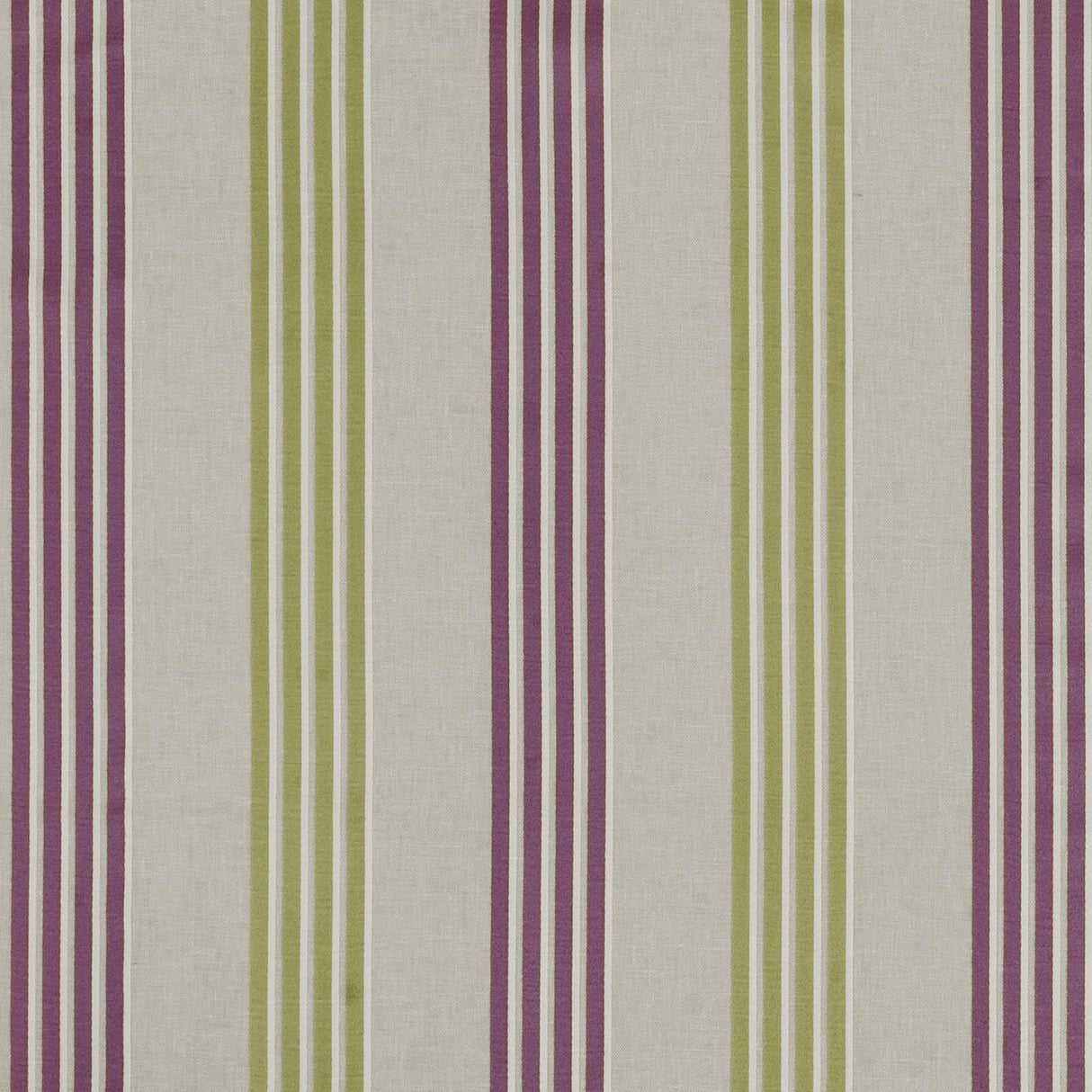 Clarke & Clarke WENSLEY VIOLET/CITRUS Fabric