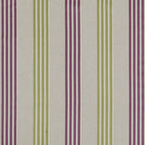 Clarke & Clarke WENSLEY VIOLET/CITRUS Fabric