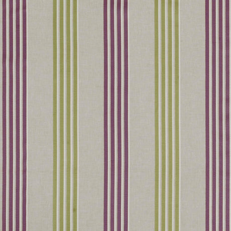 Clarke & Clarke WENSLEY VIOLET/CITRUS Fabric