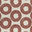 Clarke & Clarke DASHIKI CINNABAR Drapery Fabric