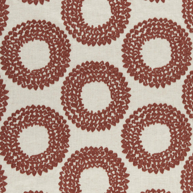 Clarke & Clarke DASHIKI CINNABAR Drapery Fabric