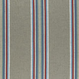 Clarke & Clarke IMANI INDIGO/RED Fabric