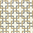 Clarke & Clarke SEKAI CHARCOAL/CINNAMON Drapery Fabric