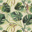 Clarke & Clarke MONKEY BUSINESS NATURAL Fabric