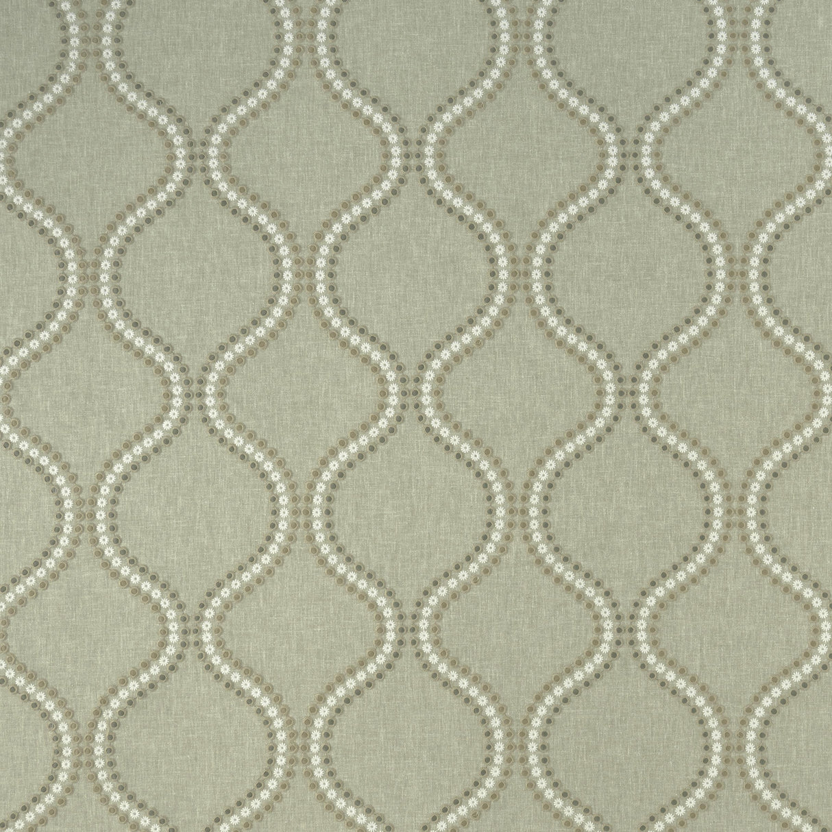 Clarke & Clarke LAYTON DOVE Drapery Fabric