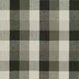 Clarke & Clarke AUSTIN CHECK CHARCOAL Fabric