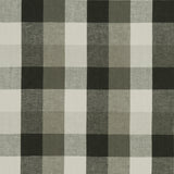 Clarke & Clarke AUSTIN CHECK CHARCOAL Fabric