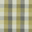 Clarke & Clarke AUSTIN CHECK CITRON/NATURAL Fabric