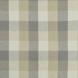 Clarke & Clarke AUSTIN CHECK NATURAL Fabric