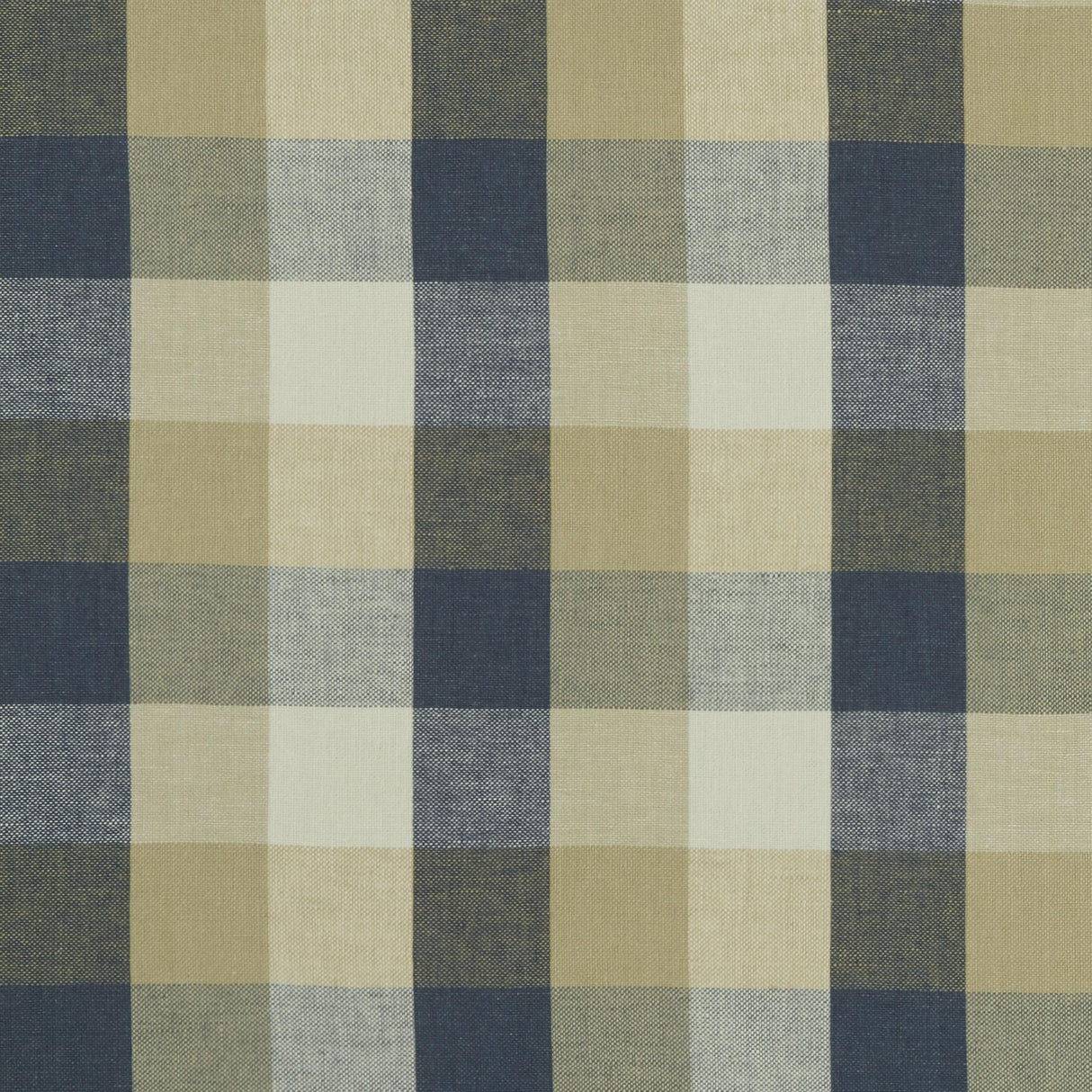 Clarke & Clarke AUSTIN CHECK MIDNIGHT Fabric