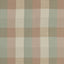 Clarke & Clarke AUSTIN CHECK MINERAL/BLUSH Fabric