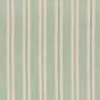Clarke & Clarke SACKVILLE STRIPE MINERAL/BLUSH Fabric