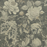 Clarke & Clarke SISSINGHURST CHARCOAL Fabric