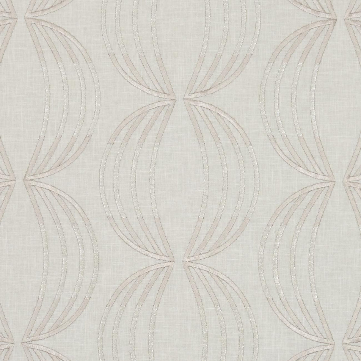 Clarke & Clarke CARRAWAY CHAMPAGNE Drapery Fabric