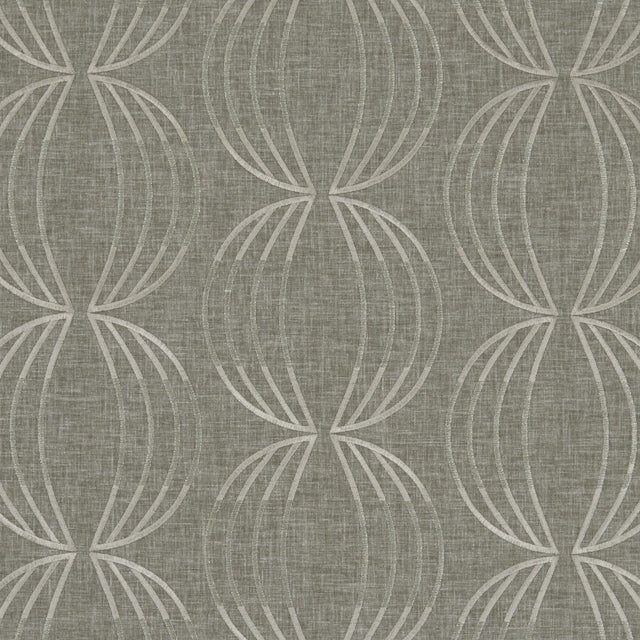 Clarke & Clarke CARRAWAY MOCHA Drapery Fabric