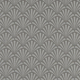 Clarke & Clarke CHRYSLER CHARCOAL Fabric