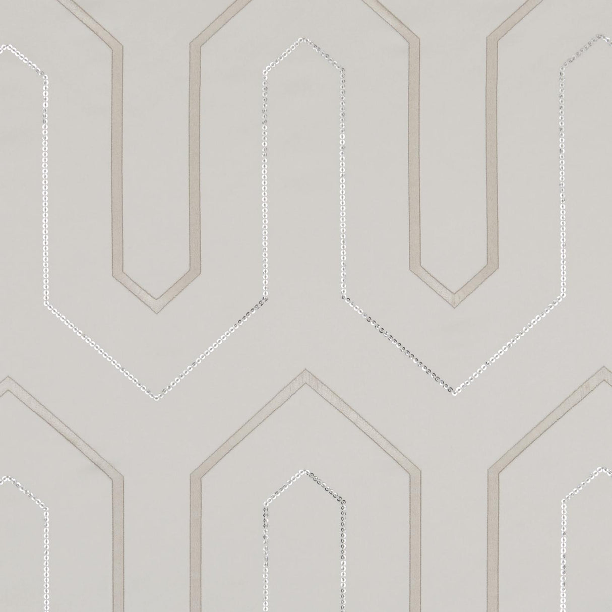 Clarke & Clarke GATSBY CHAMPAGNE Drapery Fabric