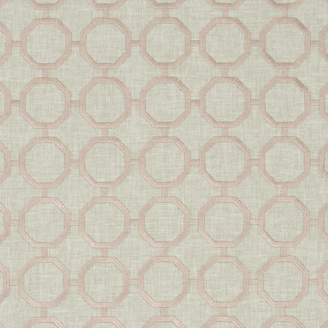 Clarke & Clarke GLAMOUR BLUSH Drapery Fabric