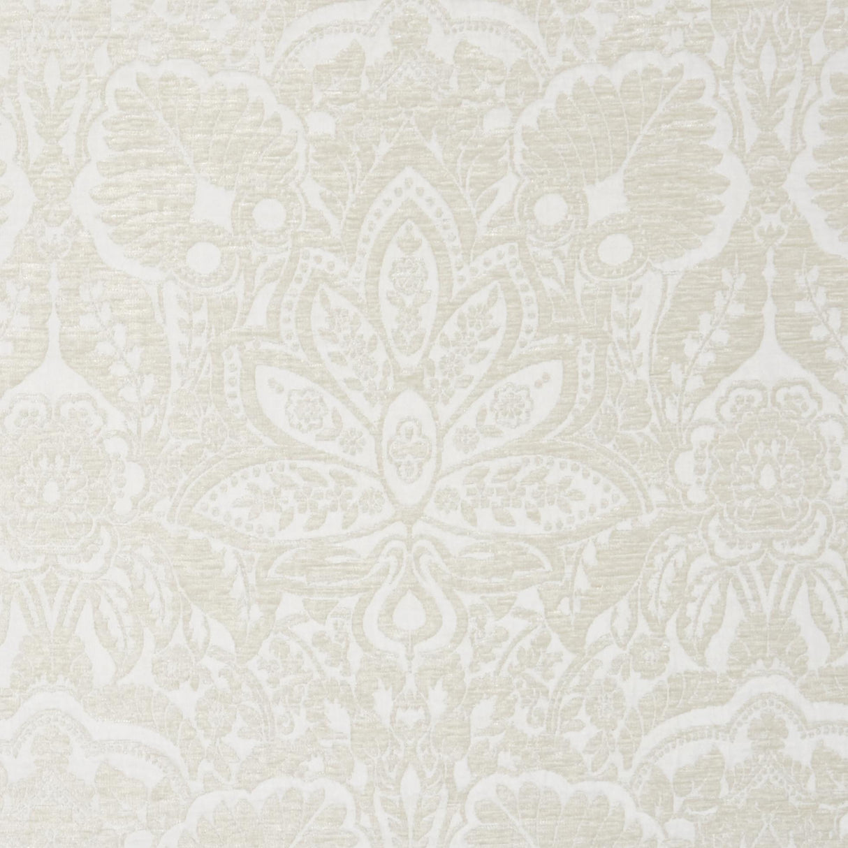Clarke & Clarke WALDORF IVORY Fabric