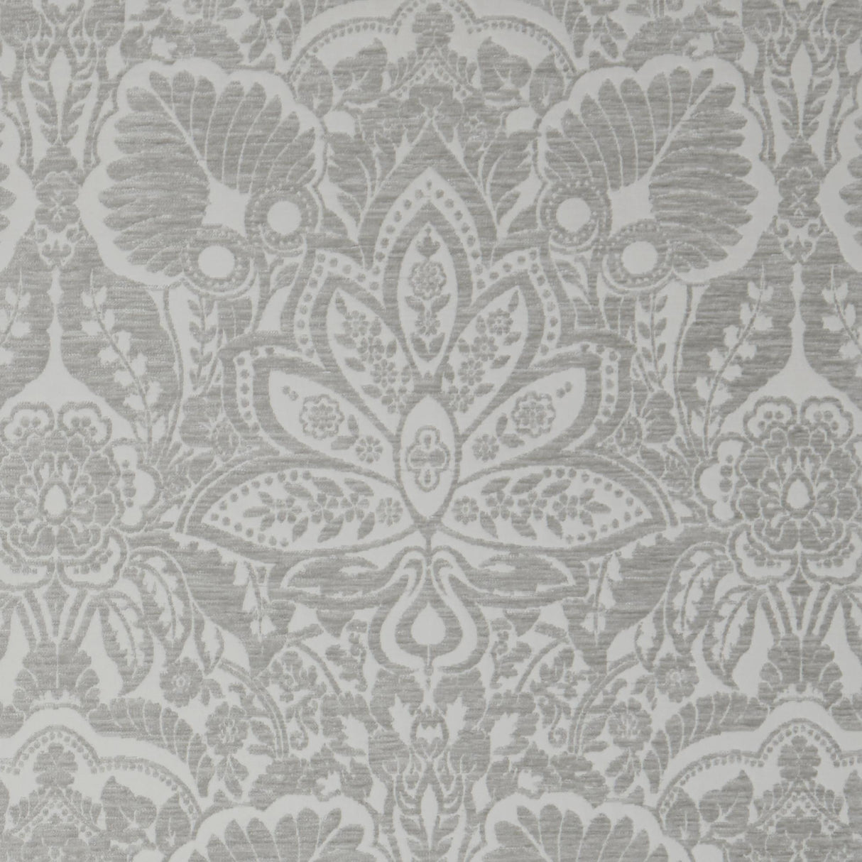 Clarke & Clarke WALDORF SILVER Fabric