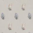Clarke & Clarke PLUMIS BLUSH/LINEN Drapery Fabric