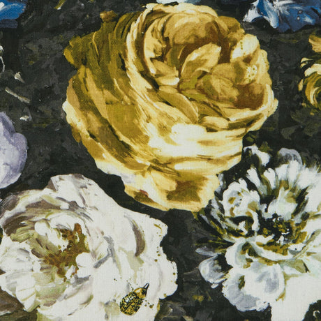 Clarke & Clarke FLORETTA MINERAL/CHARCOAL Fabric