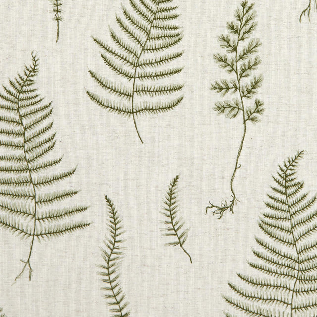 Clarke & Clarke LORELLE NATURAL/FOREST Drapery Fabric