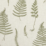 Clarke & Clarke LORELLE NATURAL/FOREST Drapery Fabric