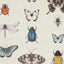 Clarke & Clarke PAPILIO MINERAL/LINEN Fabric