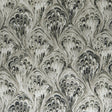 Clarke & Clarke PAVONE CHARCOAL/NATURAL Fabric