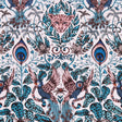 Clarke & Clarke AMAZON PINK Fabric