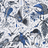 Clarke & Clarke AUDUBON BLUE Fabric