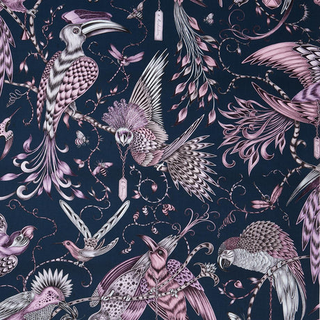 Clarke & Clarke AUDUBON PINK Fabric